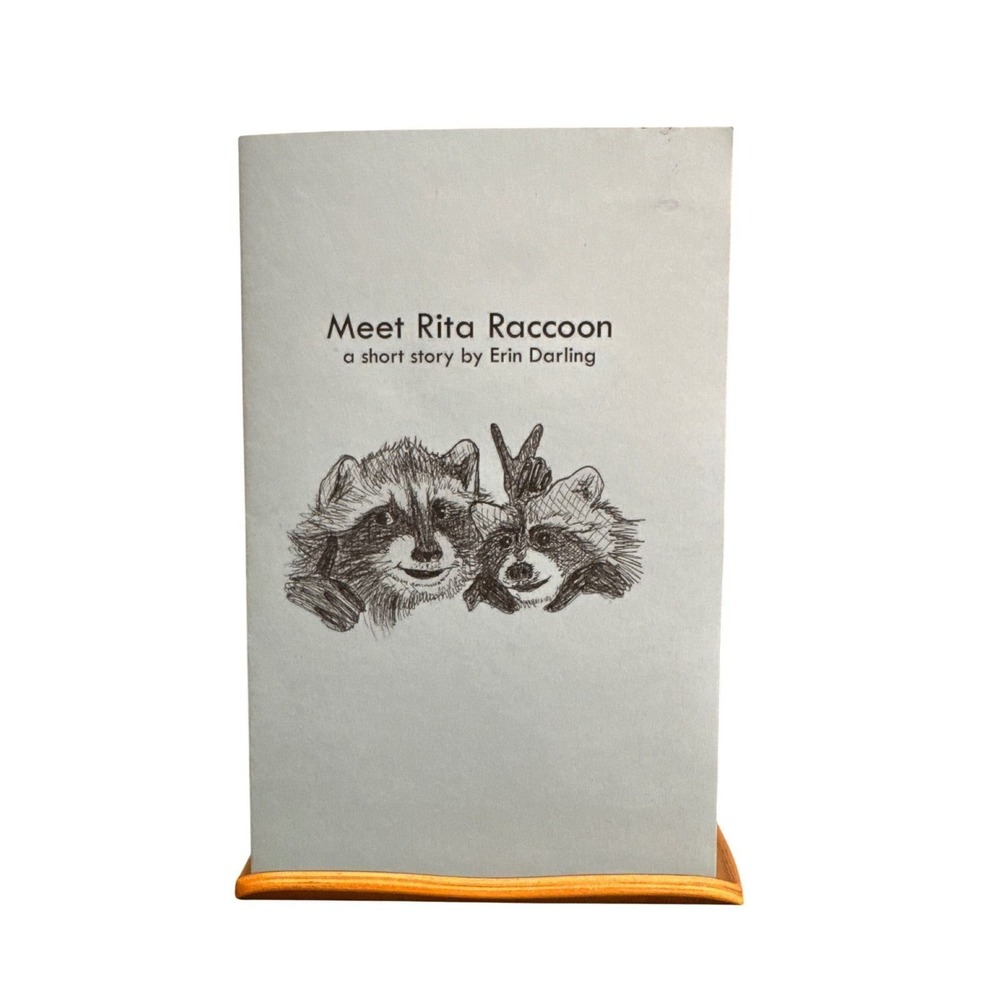 Meet Rita Raccoon Short Story by Erin Darling 2018 Illustrated Zine Booklet